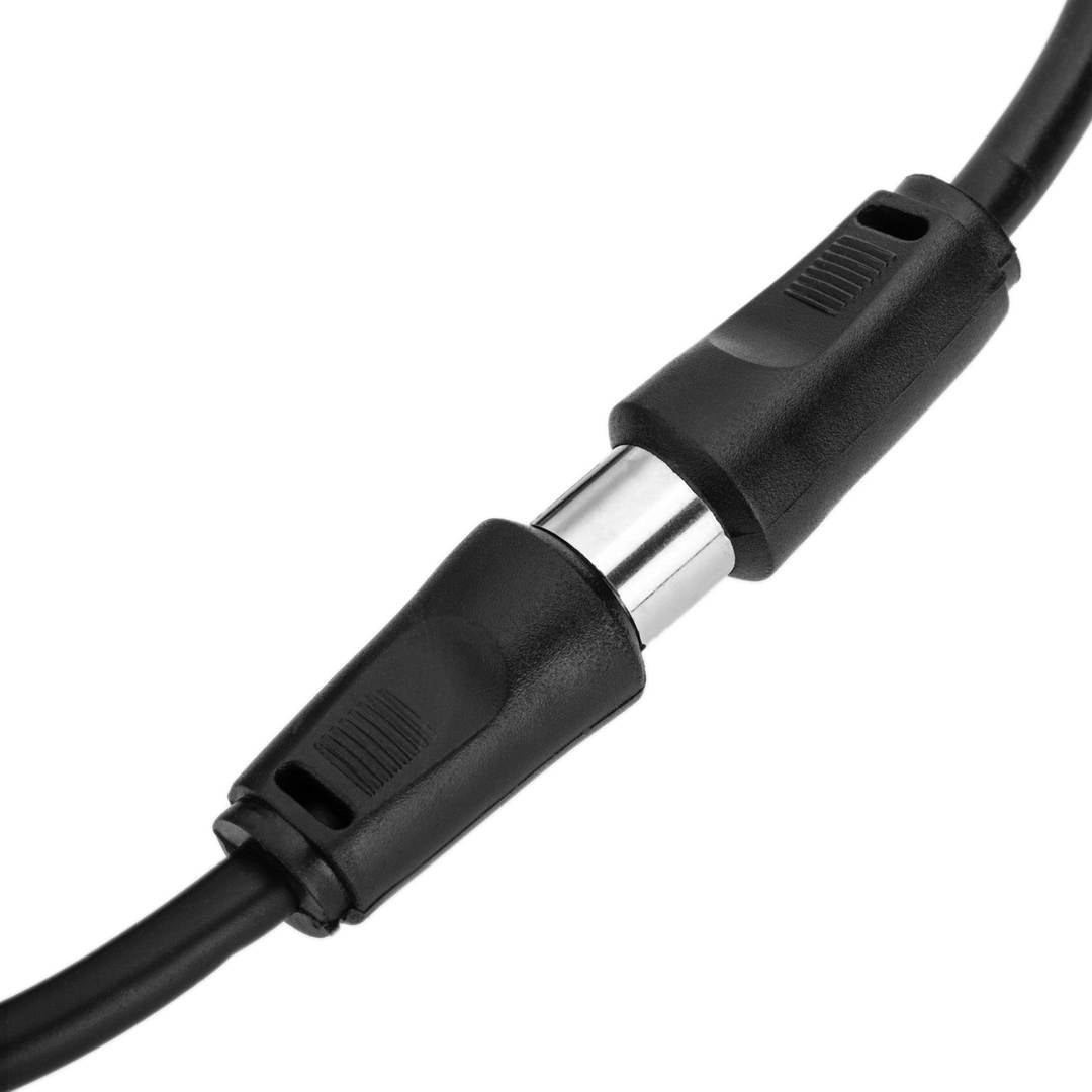 Cable Coaxial Antena TV 75 Ohms (5.0m/Negro)