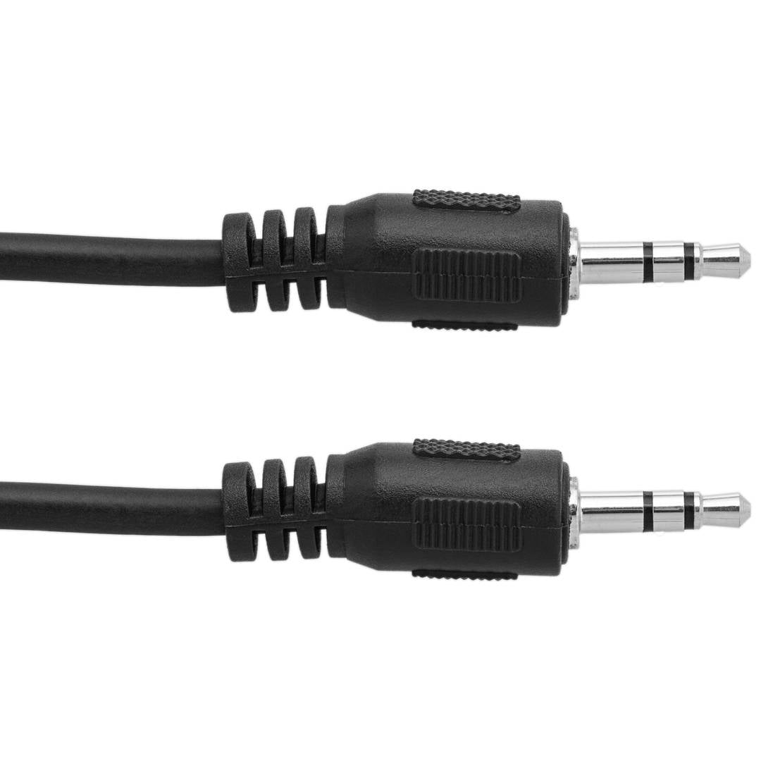 Cable Audio Stereo MiniJack 3.5 M/M 3m