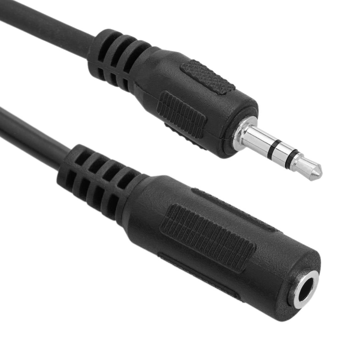 Cable Audio Stereo MiniJack 3.5 M/H 5m