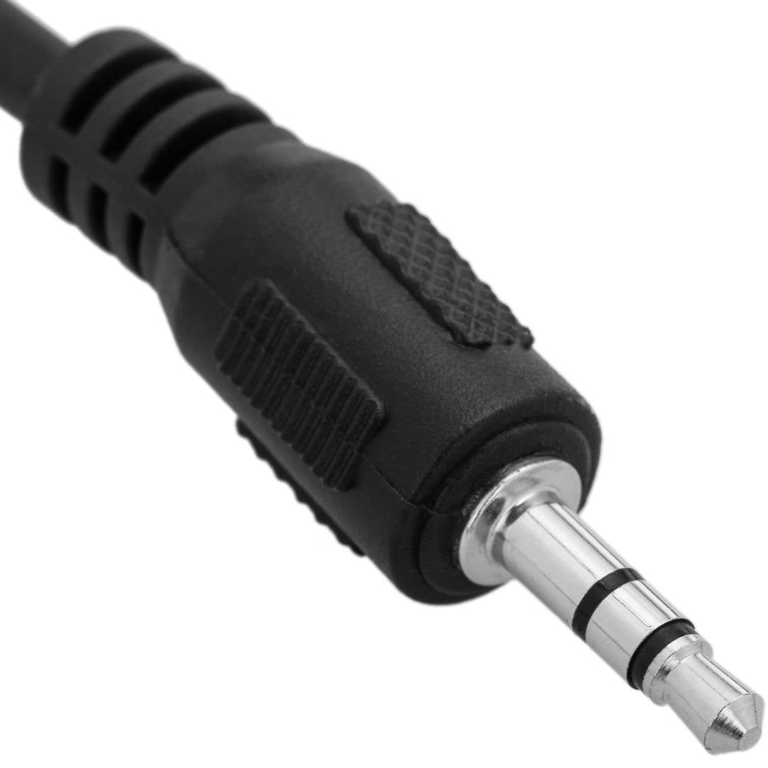 Cable Audio Stereo MiniJack 3.5 M/H 5m