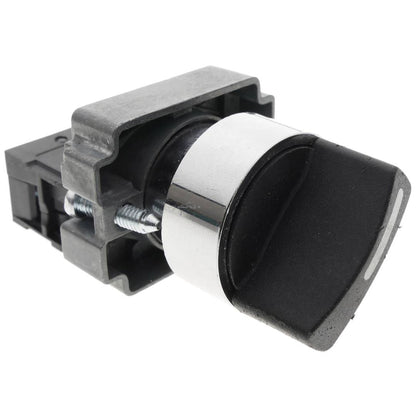 Selector rotatorio momentáneo 22mm 1NO 220V 10A normal abierto