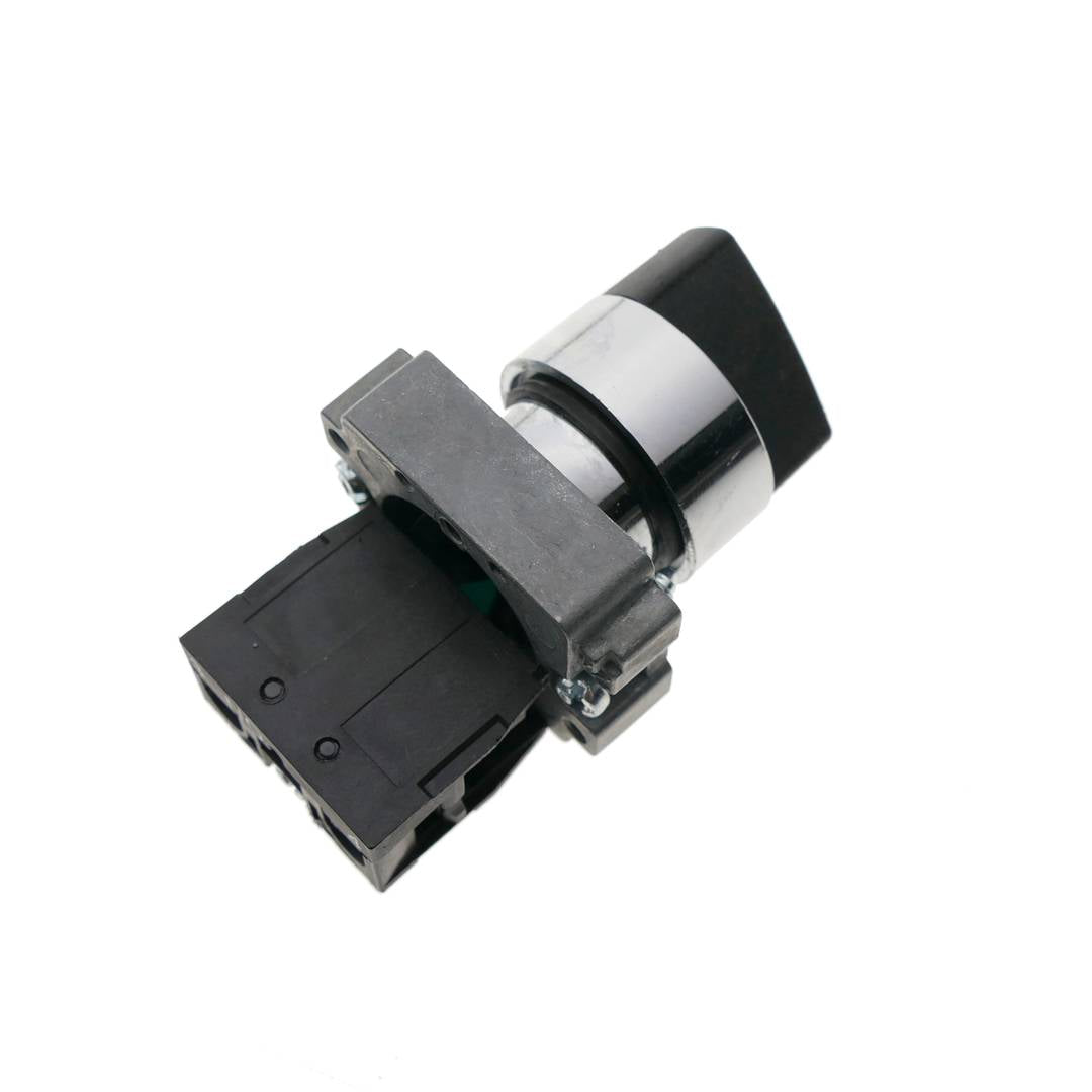 Selector rotatorio momentáneo 22mm 1NO 220V 10A normal abierto