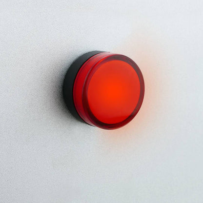 Luz piloto LED de 22 mm para paneles de control 220 VAC rojo