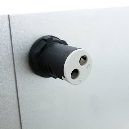 Luz piloto LED de 22 mm para paneles de control 220 VAC blanco