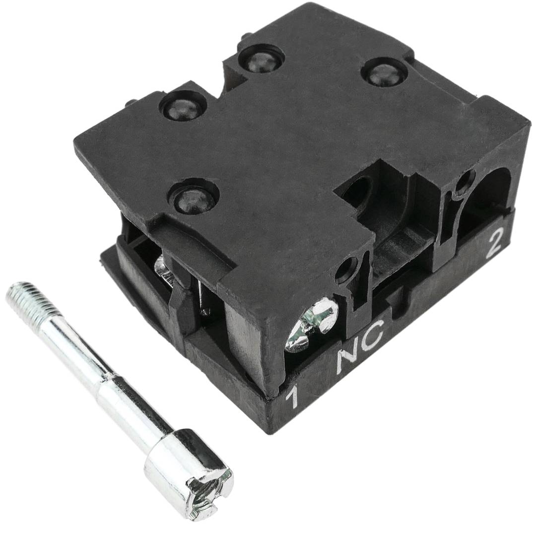 Bloque de contactos ZB2-BE102 normalmente cerrado NC 400V 10A