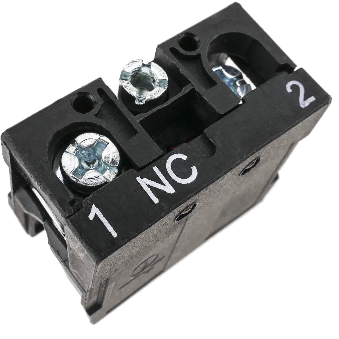 Bloque de contactos ZB2-BE102 normalmente cerrado NC 400V 10A