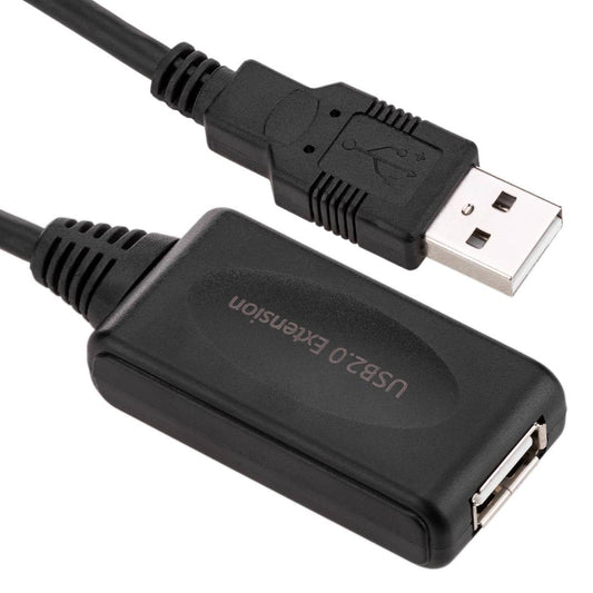 Cable prolongador USB 2.0 extensión 5m A-macho a A-hembra