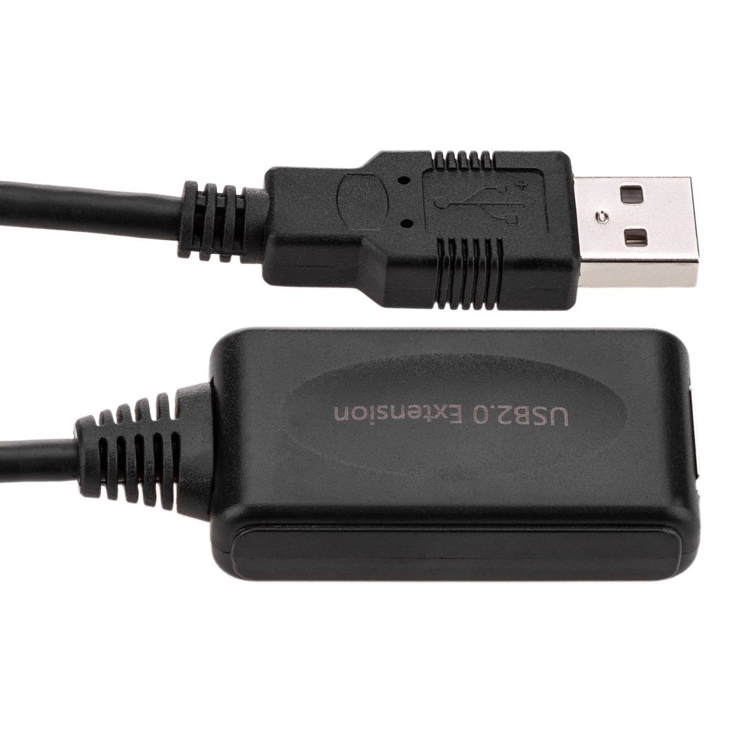 Cable prolongador USB 2.0 extensión 5m A-macho a A-hembra