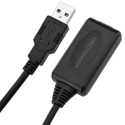 Cable prolongador USB 2.0 extensión 5m A-macho a A-hembra
