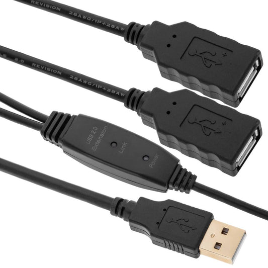 USB 2.0 Extensión Cable AM a 2 AH de 5m