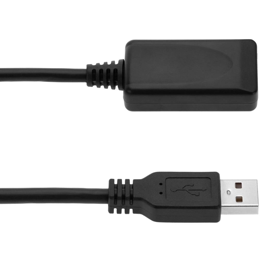 Cable prolongador USB 2.0 extensión 10m A-macho a A-hembra
