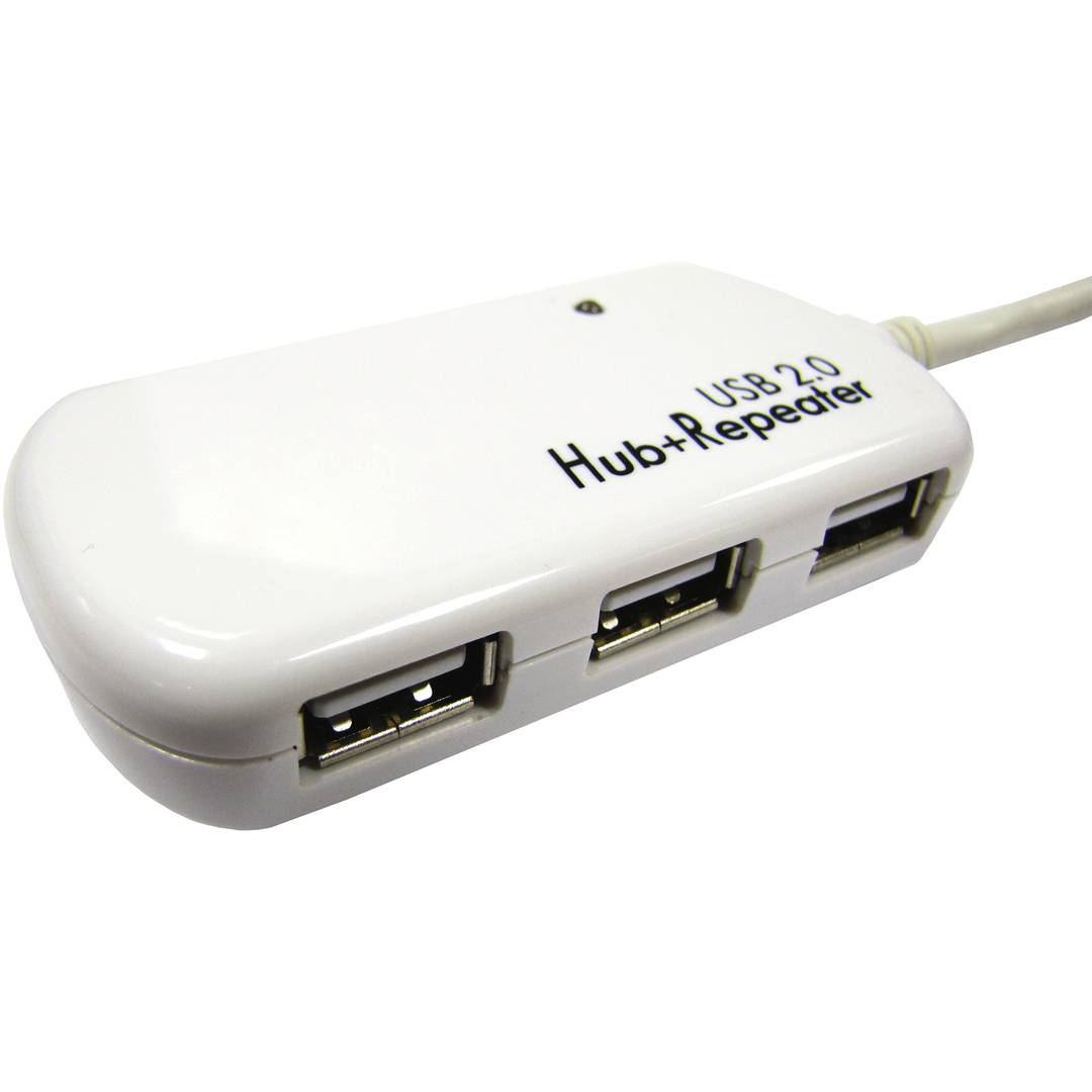 USB 2.0 Extensión Cable AM a 4 AH de 12m