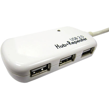 USB 2.0 Extensión Cable AM a 4 AH de 12m