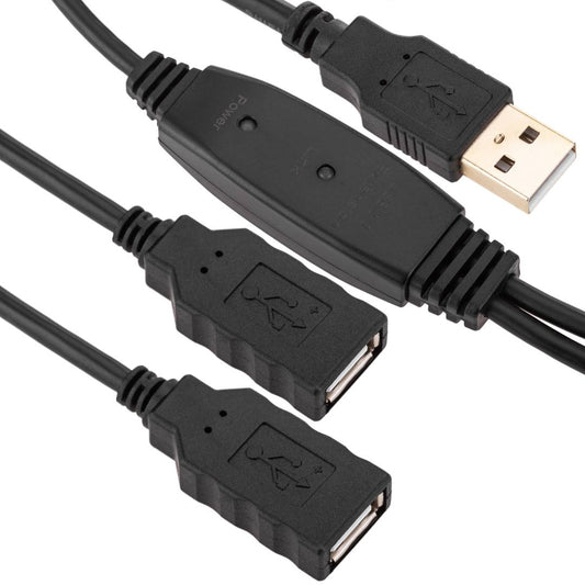 USB 2.0 Extensión cable AM a 2 AH de 10m