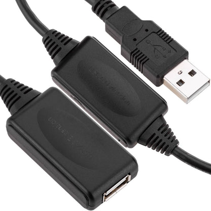 Cable prolongador USB 2.0 Extensión de 15m tipo A macho a hembra con alimentación