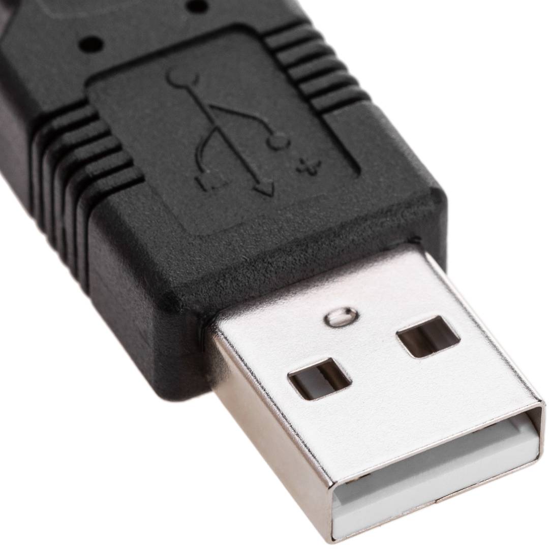 Cable prolongador USB 2.0 Extensión de 15m tipo A macho a hembra con alimentación