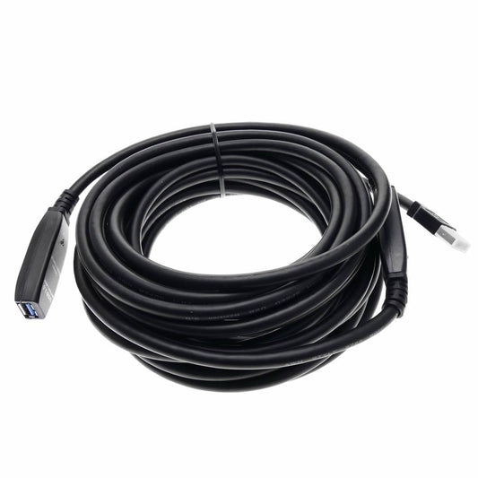 Cable prolongador USB 3.0 extensión AM a AH con alimentación de 15m