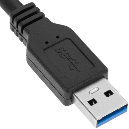 Cable prolongador con amplificador USB-A 3.0 macho a USB-A 3.0 hembra 5 m negro