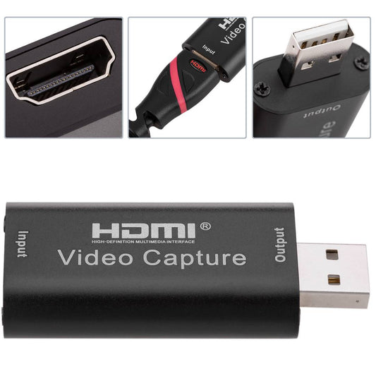 Capturadora de vídeo y audio HDMI 4K 3D 1080p a USB