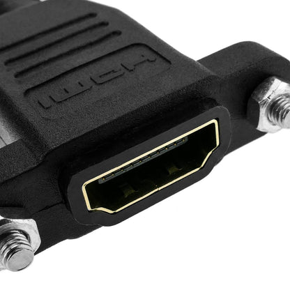 Adaptador HDMI macho a HDMI hembra de para panel