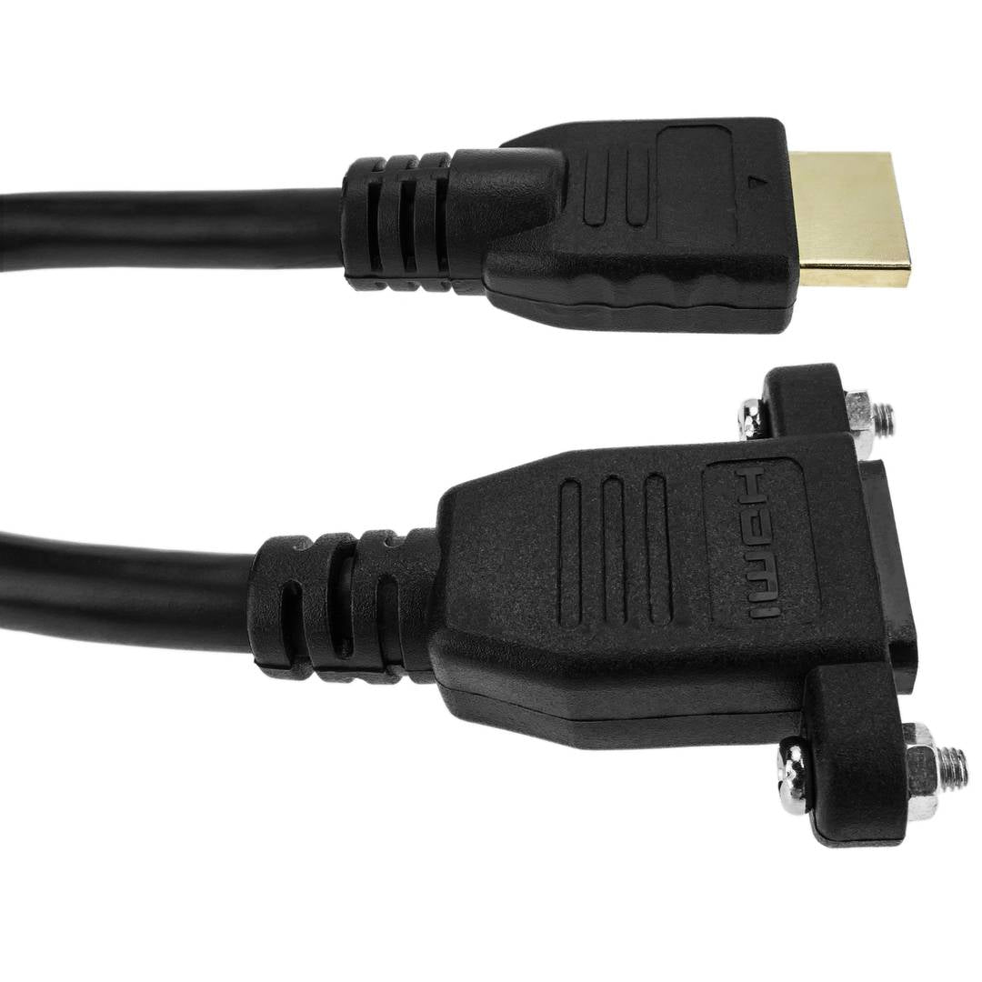 Adaptador HDMI macho a HDMI hembra de para panel