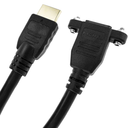 Adaptador HDMI macho a HDMI hembra de para panel