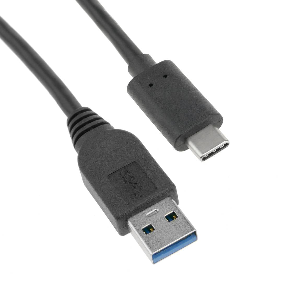Cable USB tipo C 3.1 macho a USB tipo A 3.1 macho de 1 m
