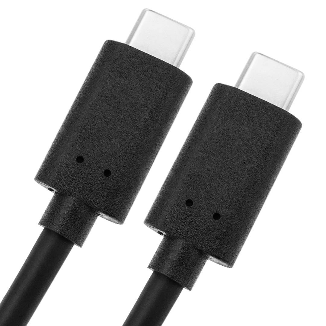 Cable USB tipo C 3.1 Gen 2 10Gbps con conectores macho a macho tipo C 20cm