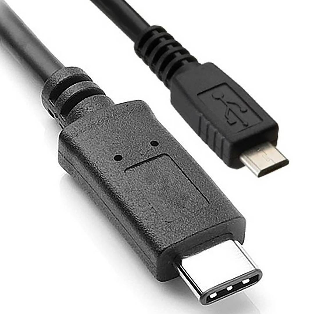 Cable USB-C 3.0 Macho a MicroUSB-B 2.0 Macho de 1m coaxial