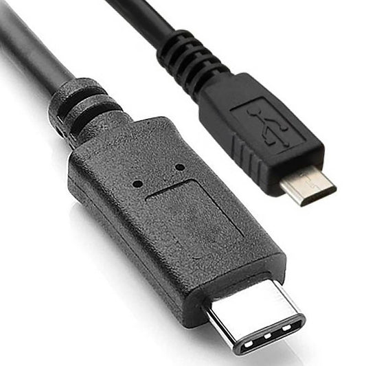 Cable USB-C 3.0 Macho a MicroUSB-B 2.0 Macho de 1m coaxial
