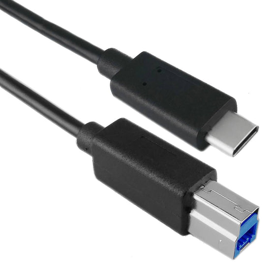 Cable USB tipo C 3.0 Macho a USB tipo B 3.0 Macho de 1 m