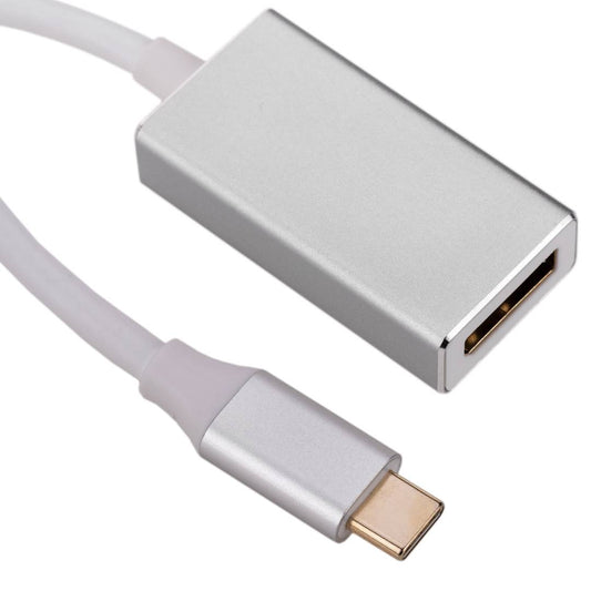 Cable USB 3.1 C macho a DisplayPort hembra Conversor de vídeo 4K Ultra HD 60Hz 10cm