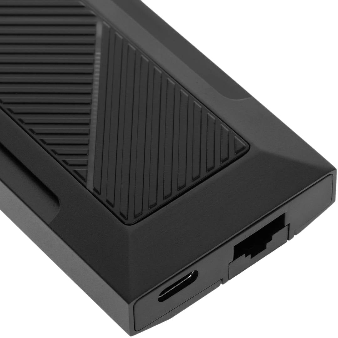 Conversor de USB-C a 3xUSB-A, USB-C PD, HDMI, RJ45, TF, SD y Audio