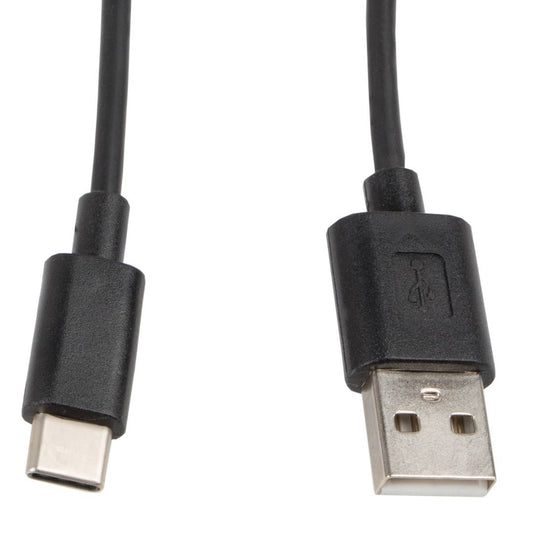 Cable USB de Lanberg CA-USBO-10CC-0010-BK USB A 2.0 macho a USB C macho 1 m negro