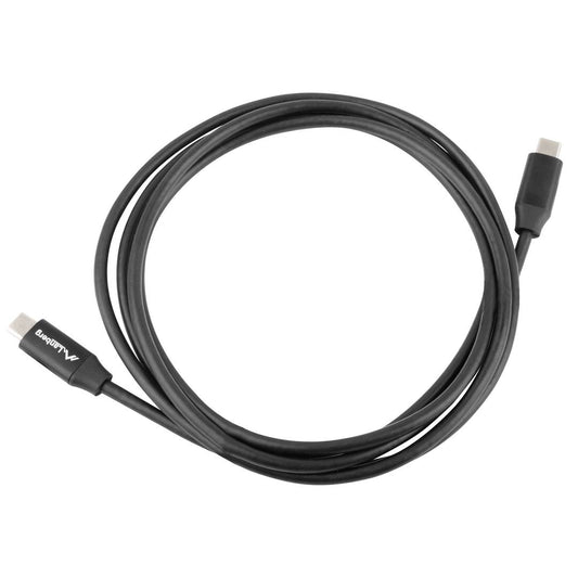 Cable USB de Lanberg CA-CMCM-40CU-0018-BK USB A 2.0 macho a USB C macho carga rápida 4.0 1.8m negro
