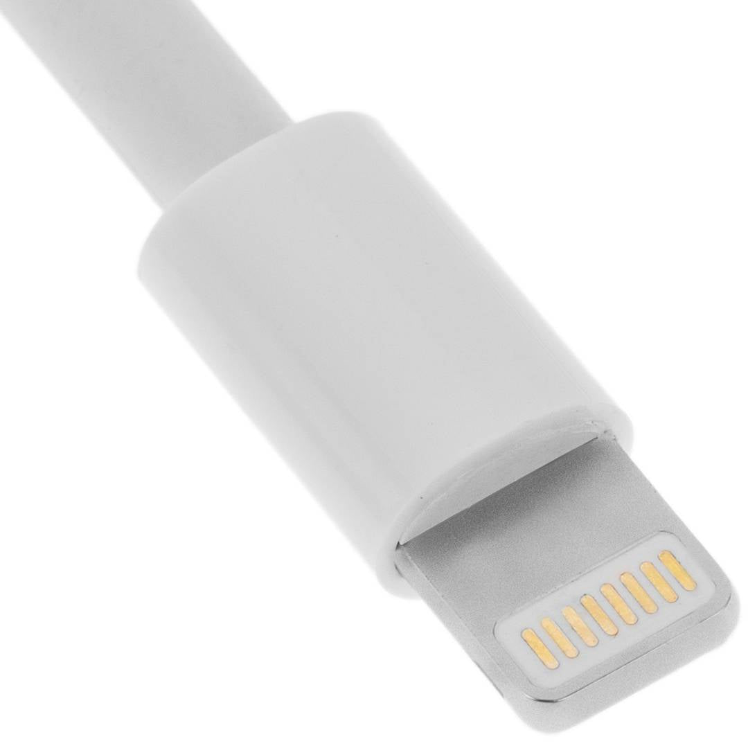 Cable USB tipo A macho a conector lightning macho de 1 metro