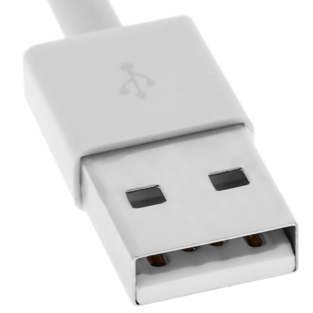 Cable USB tipo A macho a conector lightning macho de 1 metro