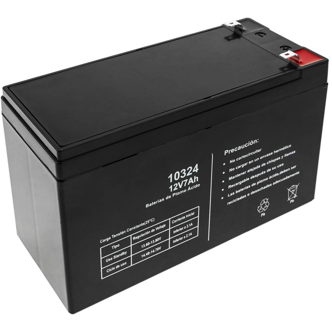 Batería de recambio sellada de plomo-ácido de 12V 7Ah para reparaciones de SAI