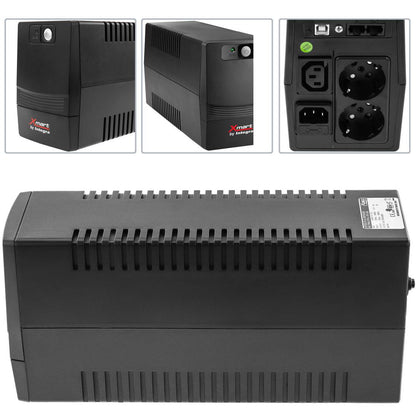 SAI de línea interactiva Supra de 900VA con 2 schuko