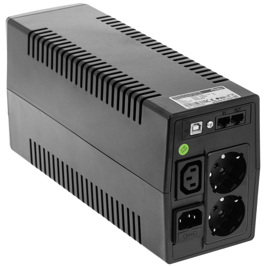 SAI de línea interactiva Supra de 900VA con 2 schuko