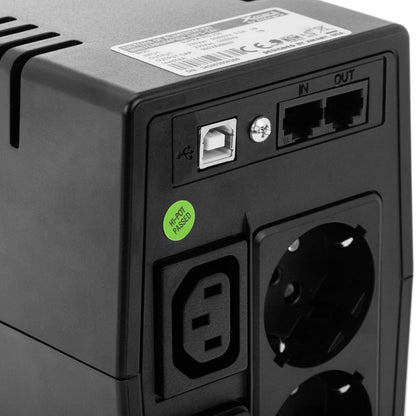 SAI de línea interactiva Supra de 900VA con 2 schuko