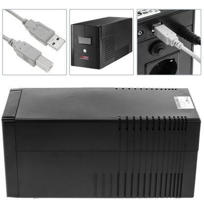 SAI de linea sinusoidal SW-PRO de 1100VA 700W con 4 schuko