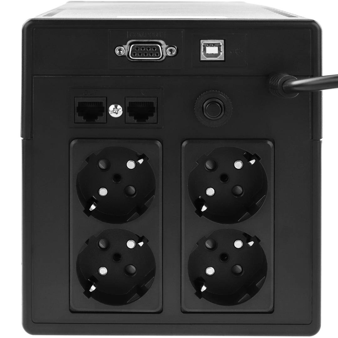 SAI de linea sinusoidal SW-PRO de 1100VA 700W con 4 schuko