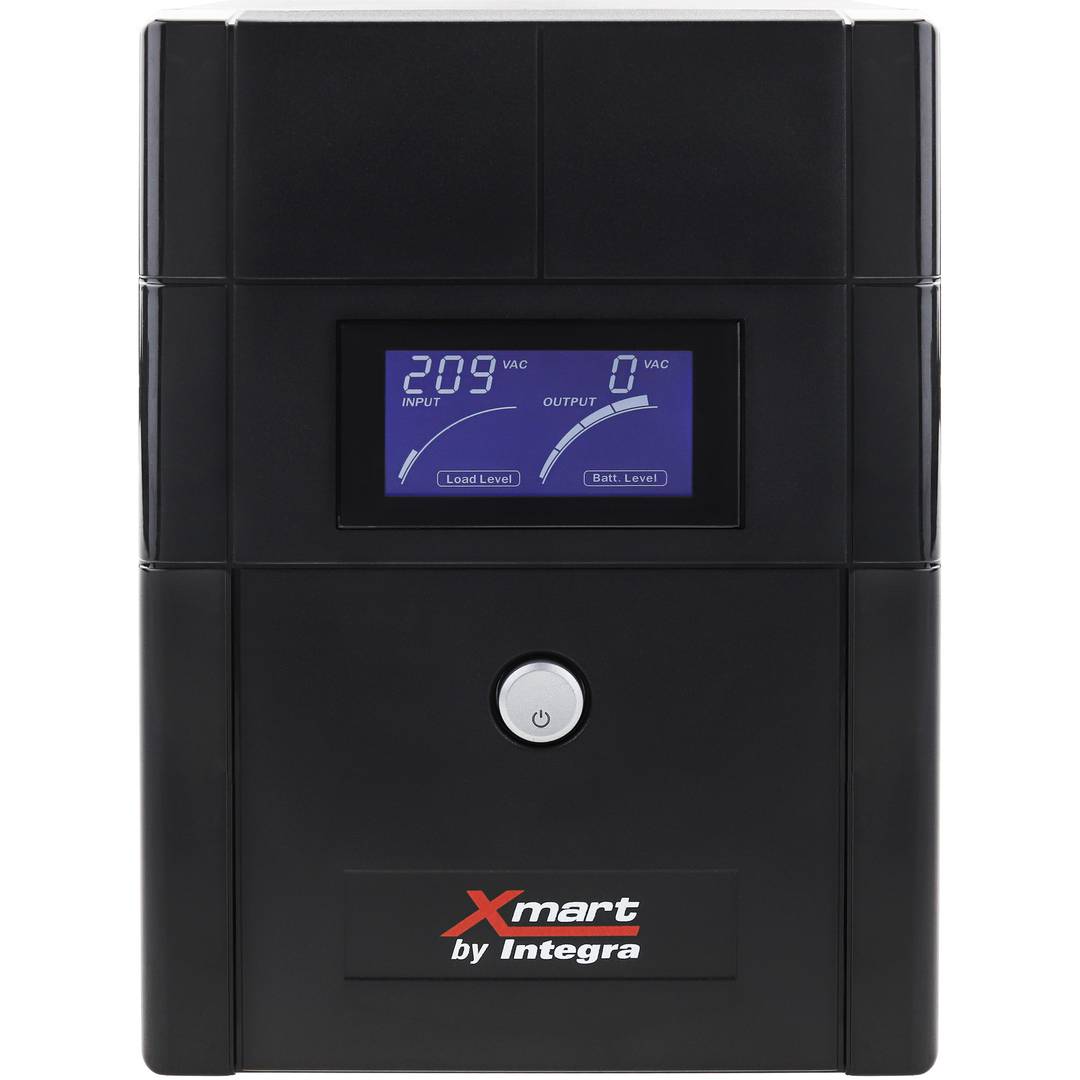 SAI de linea sinusoidal SW-PRO de 2200VA 1400W con 4 schuko
