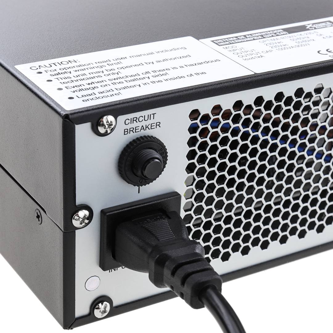 SAI on-line RT9W de 1 KVA 900W para rack 19