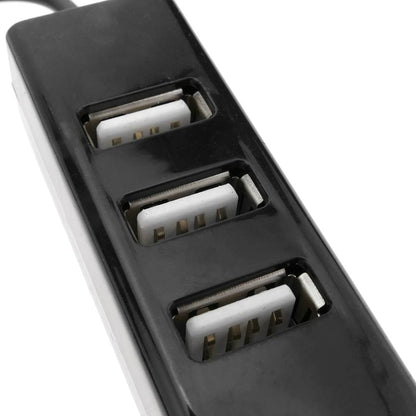 Concentrador mini USB 2.0 de 4 puertos