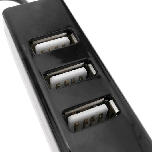Concentrador mini USB 2.0 de 4 puertos