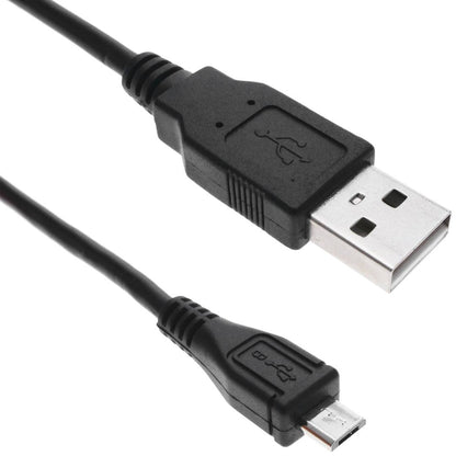 Cable microUSB 2.0 macho a USB Tipo A macho de 0,80 m color negro