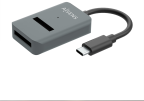 AISENS USB-C Dock M.2 (NGFF) ASUC-M2D012-GR SATA/NVMe A USB3.1 Gen2, Gris