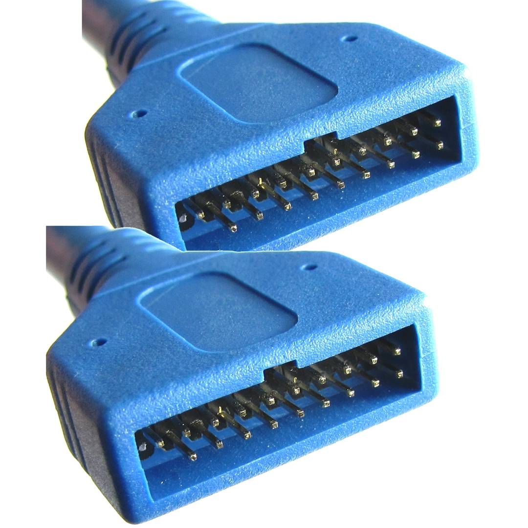 Cable USB 3.0 de BH20 macho a BH20 macho de 50cm